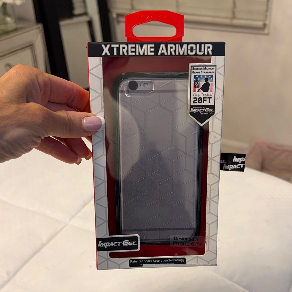 Impact Gel Case for iPhone 6/6s - Silver